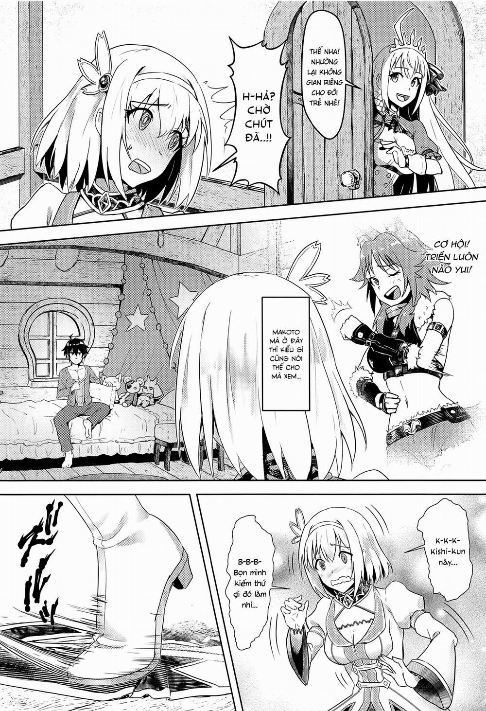 Yui-chan to Kishi-kun Futarikiri no Hitotoki Oneshot trang 5