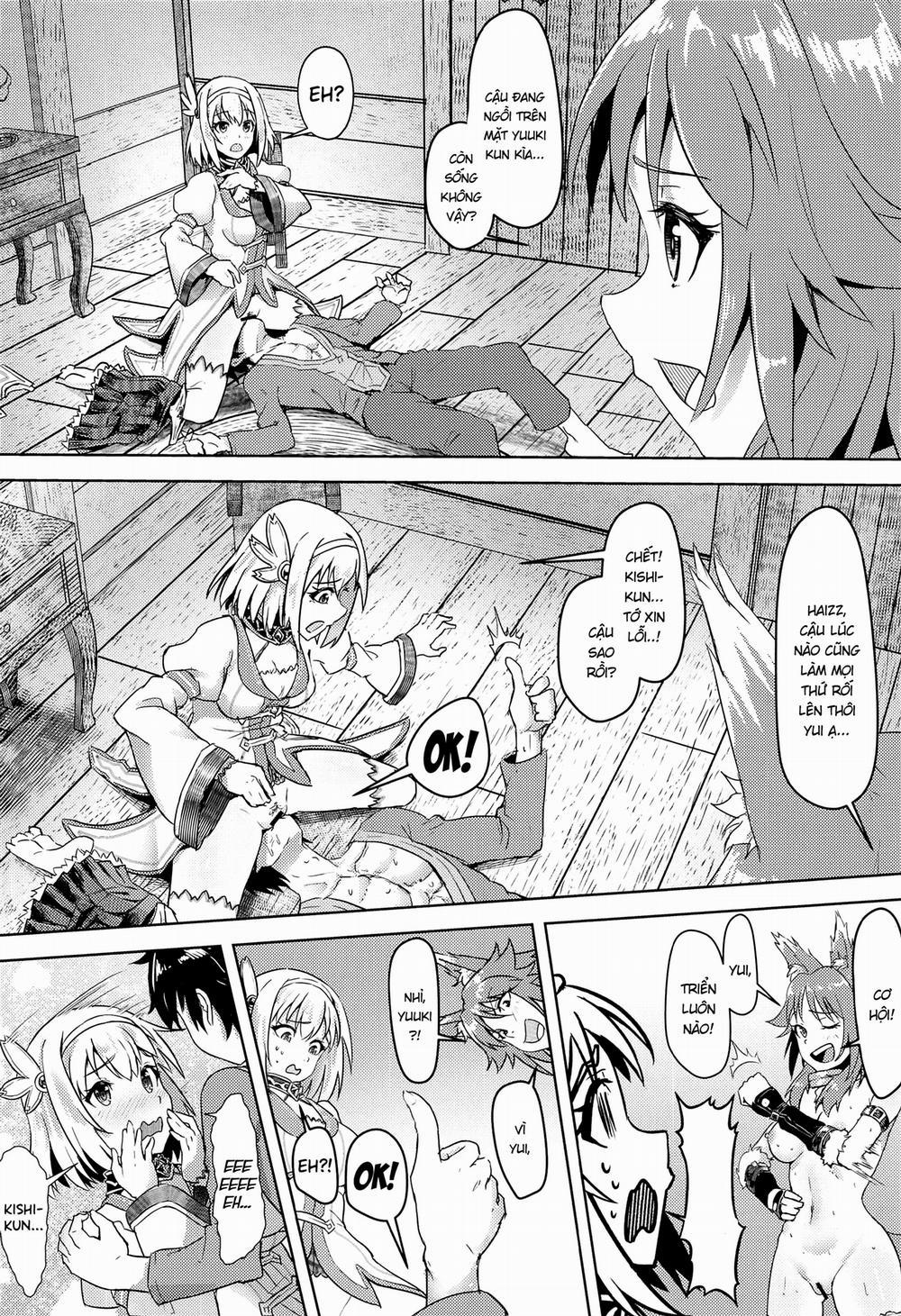 Yui-chan to Kishi-kun Futarikiri no Hitotoki Oneshot trang 9