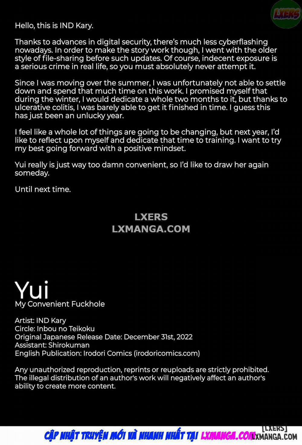 Yui My Convenient Fuckhole Oneshot trang 35