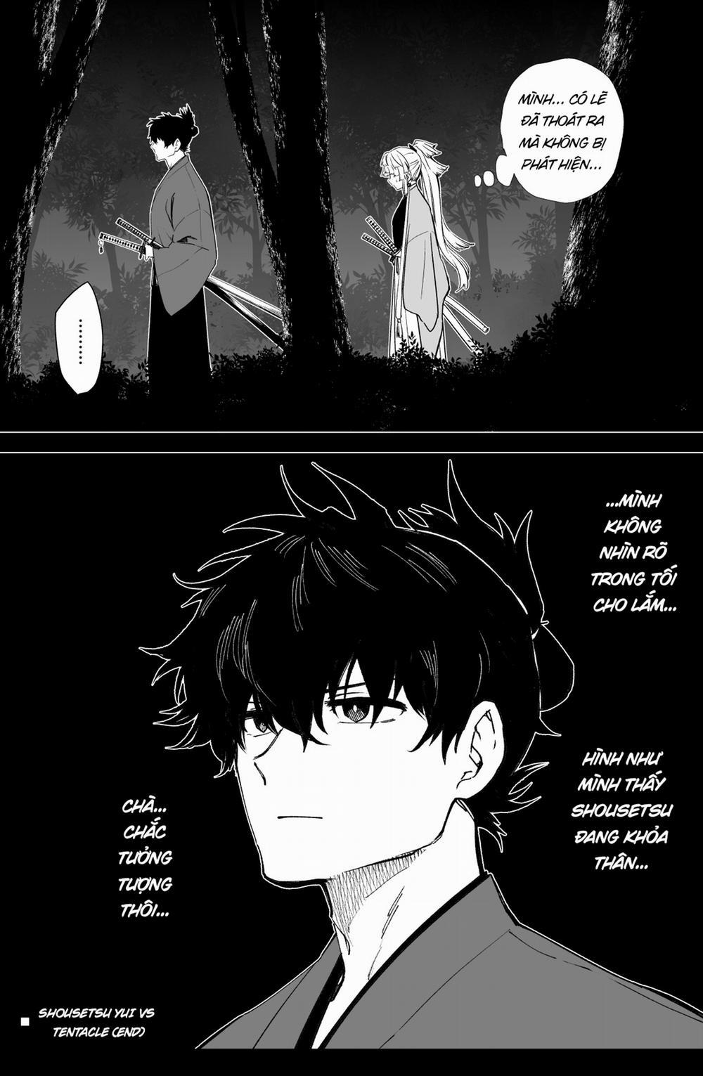 Yui Shousetsu vs Tentacle Demon Oneshot trang 15