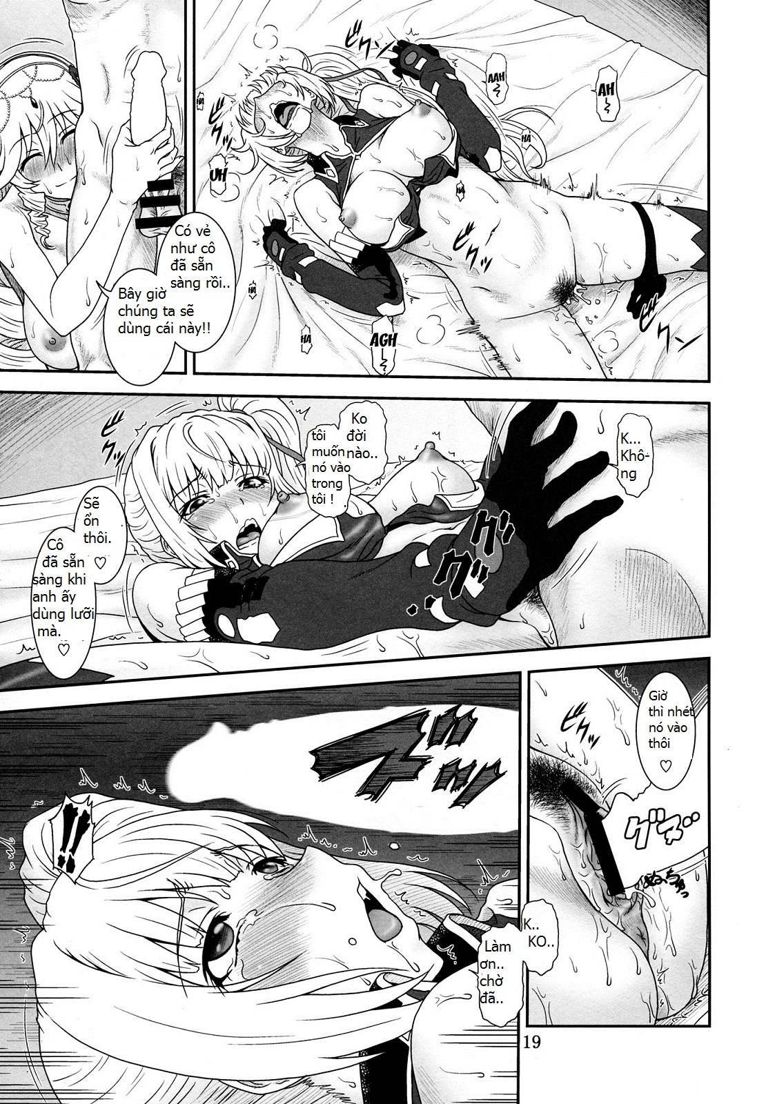 Yumi wa Fukuro ni Tachi wa Saya (Madan No Ou To Vanadis) OneShot trang 17