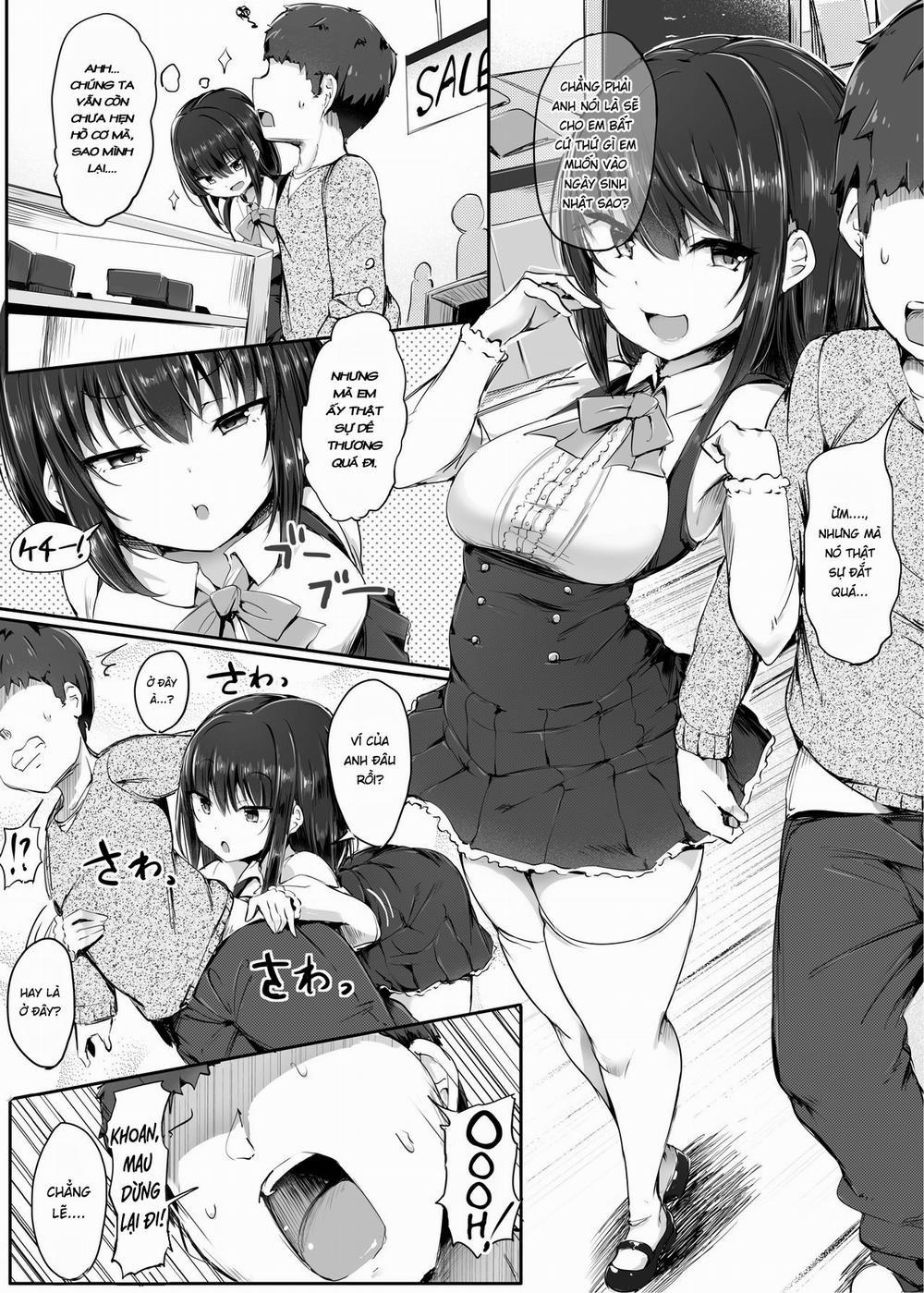 Yuri no o saifu ni shite agemasu ne, Senpai Oneshot trang 11