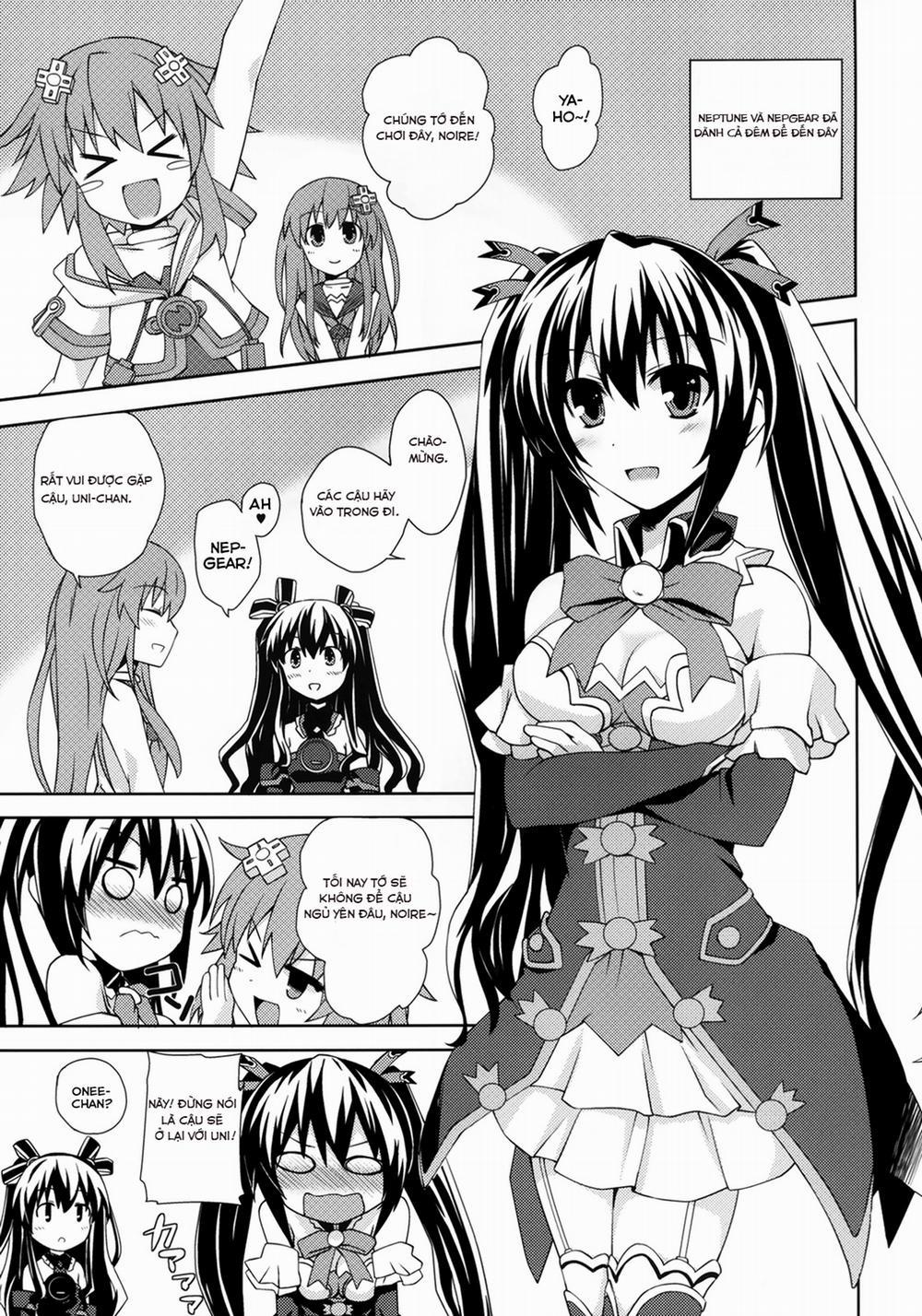 Yuriiro no Bifrost (Hyperdimension Neptunia) Oneshot trang 2
