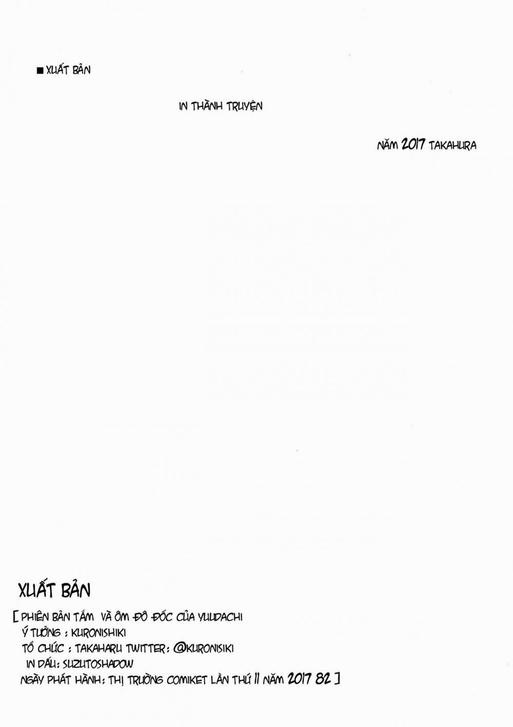 Yuudachi no Dakigokochi Yokushitsux Hen (Kantai Collection, -KanColle-) OneShot trang 21