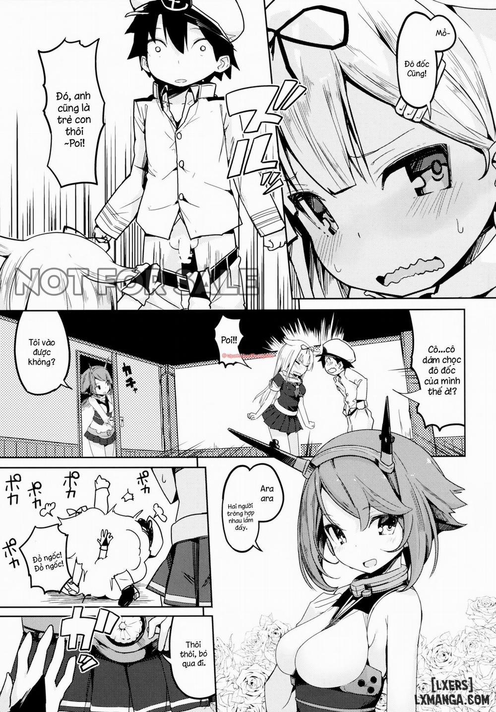 Yuudachi to Teitoku ga H de Kenka Oneshot trang 3
