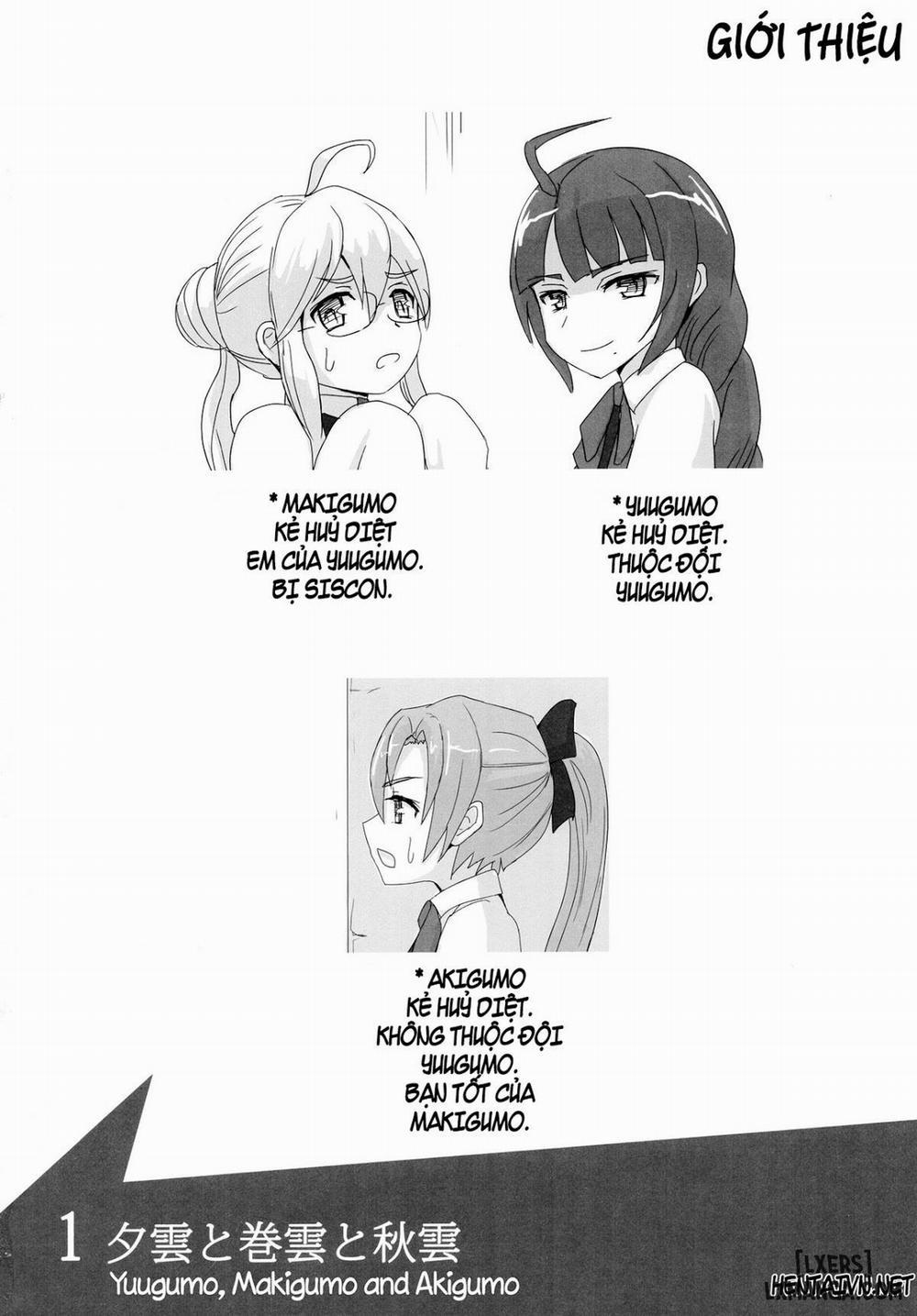 Yuugumo to Makigumo to Akigumo Oneshot trang 3