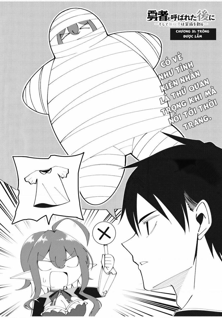 Yuusha To Yobareta Nochi Ni: Soshite Musou Otoko Wa Kazoku Wo Tsukuru 31 trang 4