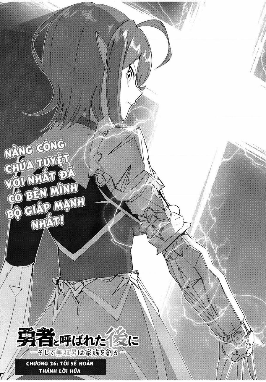 Yuusha To Yobareta Nochi Ni: Soshite Musou Otoko Wa Kazoku Wo Tsukuru Chuong 26 trang 1