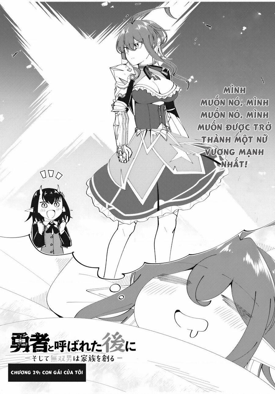 Yuusha To Yobareta Nochi Ni: Soshite Musou Otoko Wa Kazoku Wo Tsukuru Chuong 29 trang 3