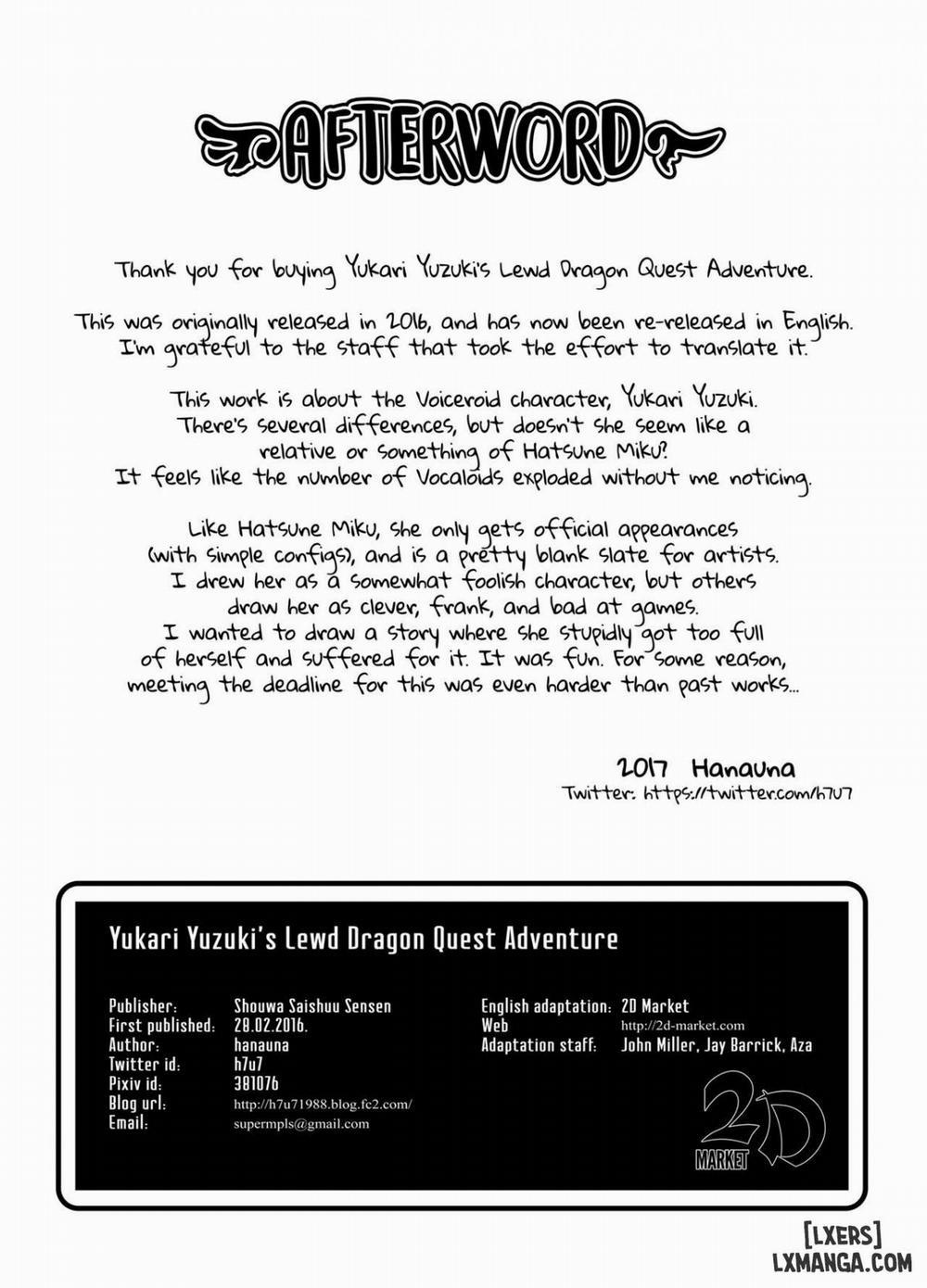 Yuzuki Yukari In Dragon Quest Oneshot trang 25