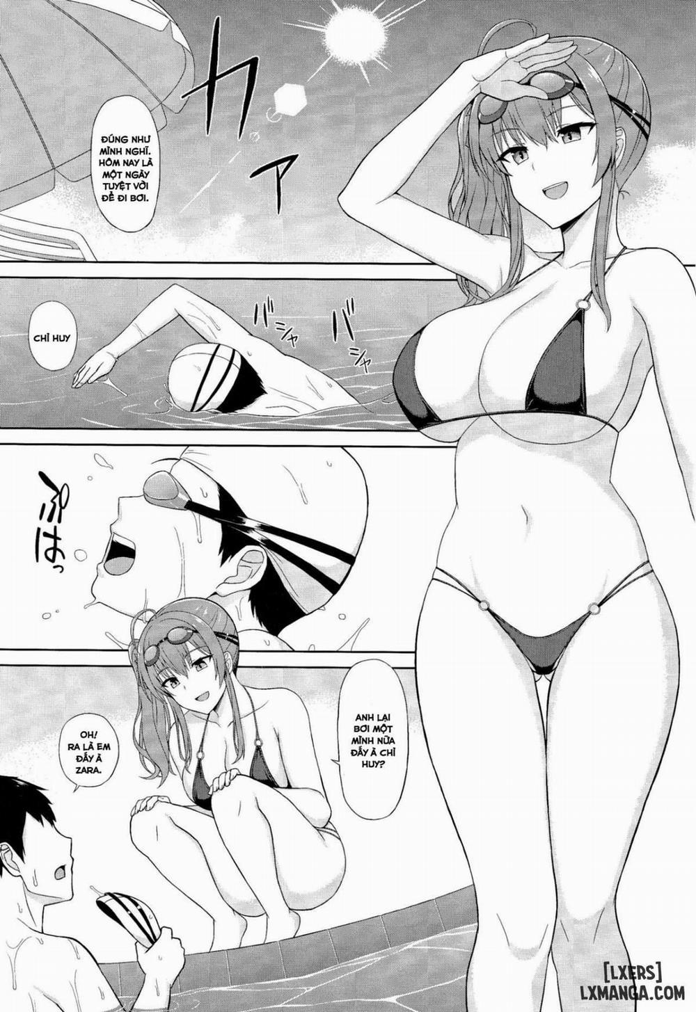 Zara to Miwaku no Poolside Zara and Poolside Charm Oneshot trang 1
