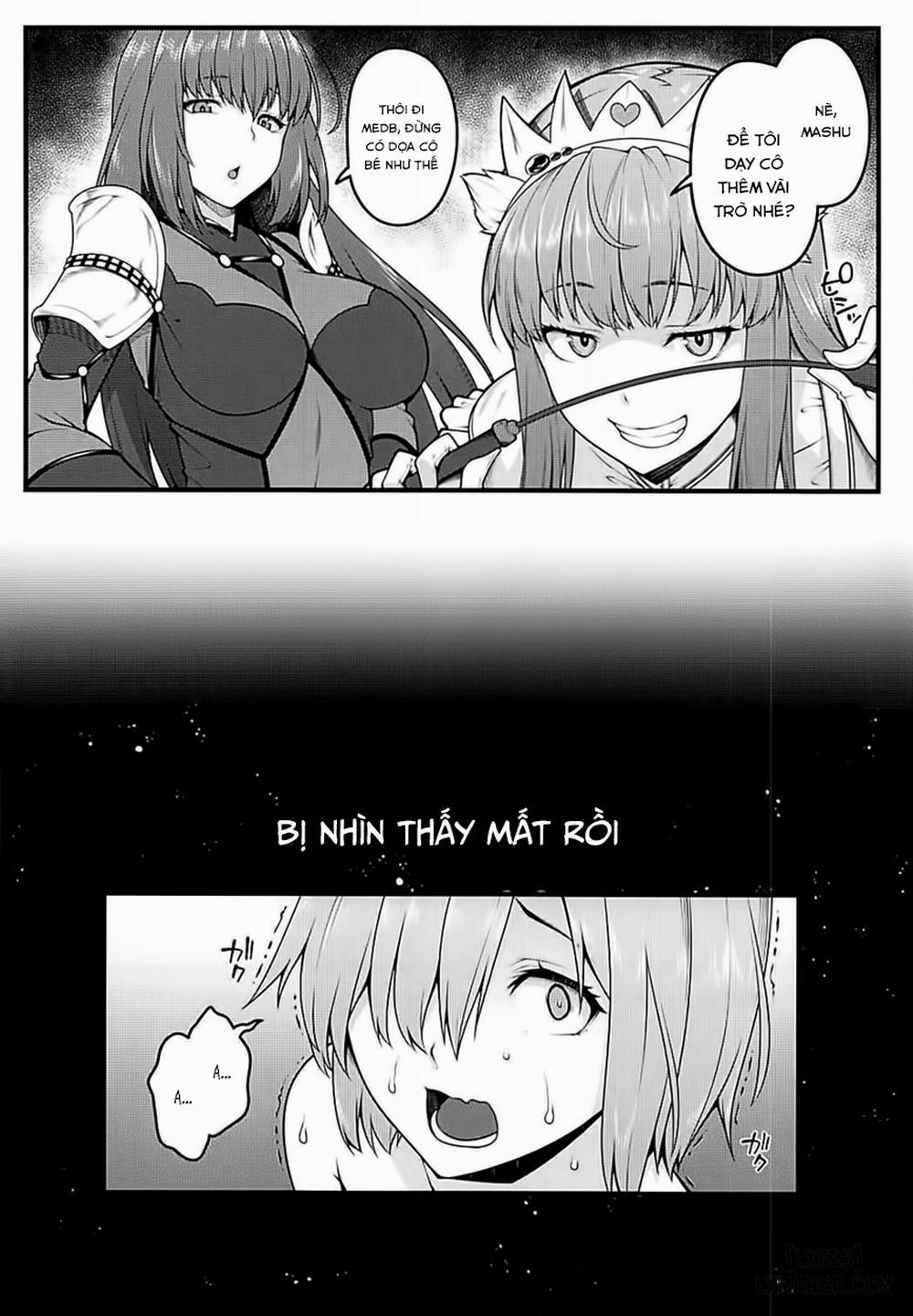 Zenra Roshutsu Haikai Onanie ni Dohamari Shita Hentai Kouhai Mash Kyrielight Oneshot trang 18