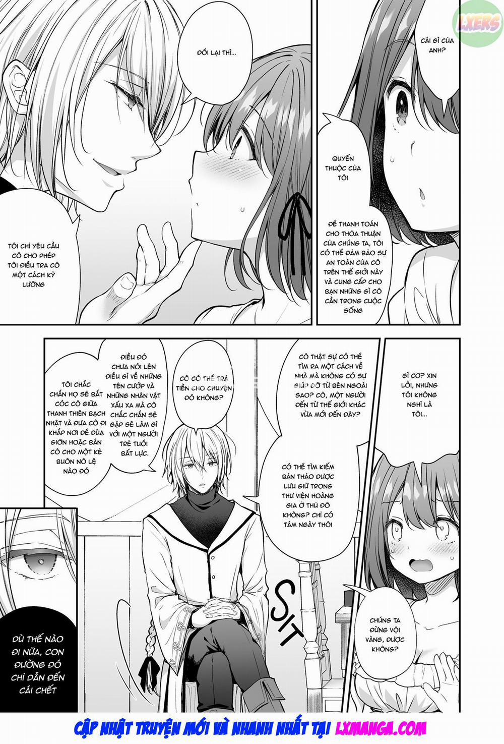 Zetsurin Mahoutsukai to no Inbi na Keiyaku ~Isekai Tenisaki de Ecchi na Tsukaima ni Nacchaimashita~ Oneshot trang 14