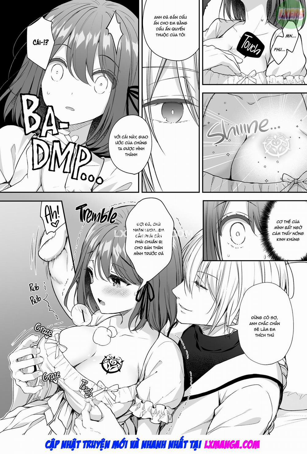Zetsurin Mahoutsukai to no Inbi na Keiyaku ~Isekai Tenisaki de Ecchi na Tsukaima ni Nacchaimashita~ Oneshot trang 19