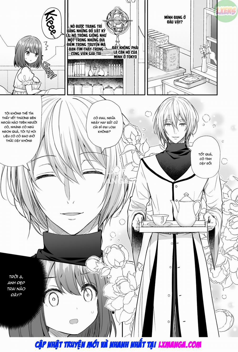 Zetsurin Mahoutsukai to no Inbi na Keiyaku ~Isekai Tenisaki de Ecchi na Tsukaima ni Nacchaimashita~ Oneshot trang 8