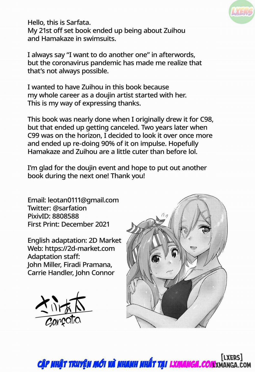 Zuihou and Hamakaze in Racing Swimsuits Oneshot trang 27
