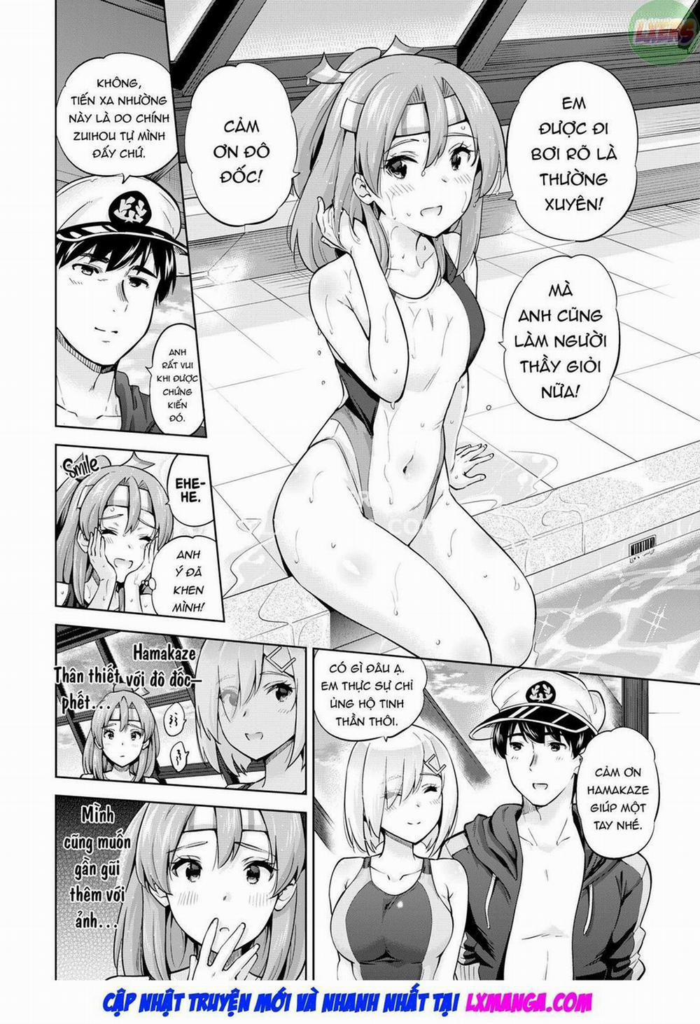 Zuihou và Hamakaze trong bộ đồ tắm Oneshot trang 3