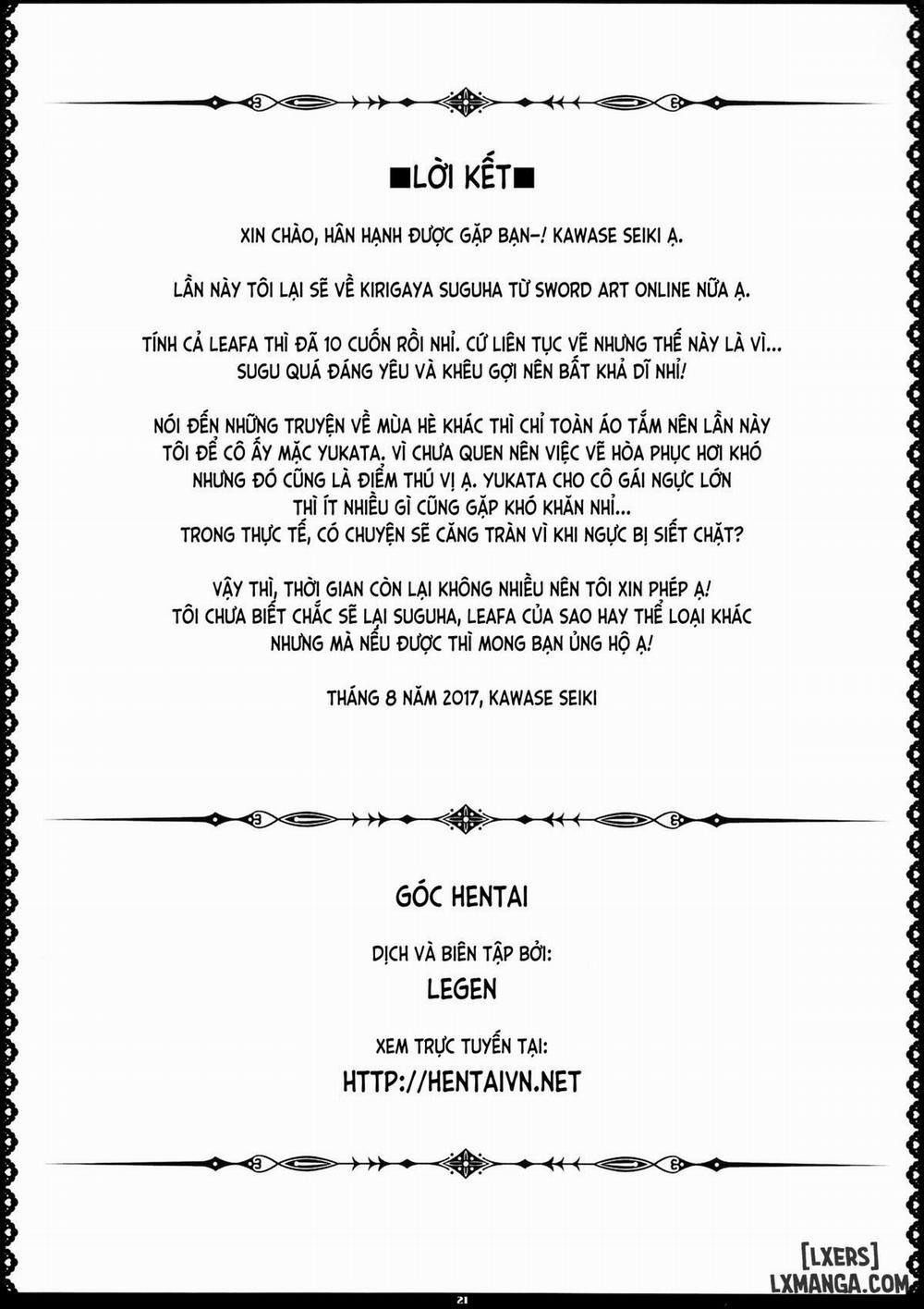 Zutto! SAOff SUMMER Oneshot trang 19