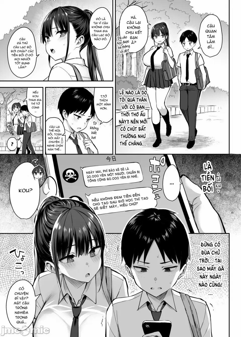 Zutto Suki Datta Kyonyuu Osananajimi Ga Furyou-Tachi Ni Moteasobareta Nanokakan Chuu FULL 2 trang 3